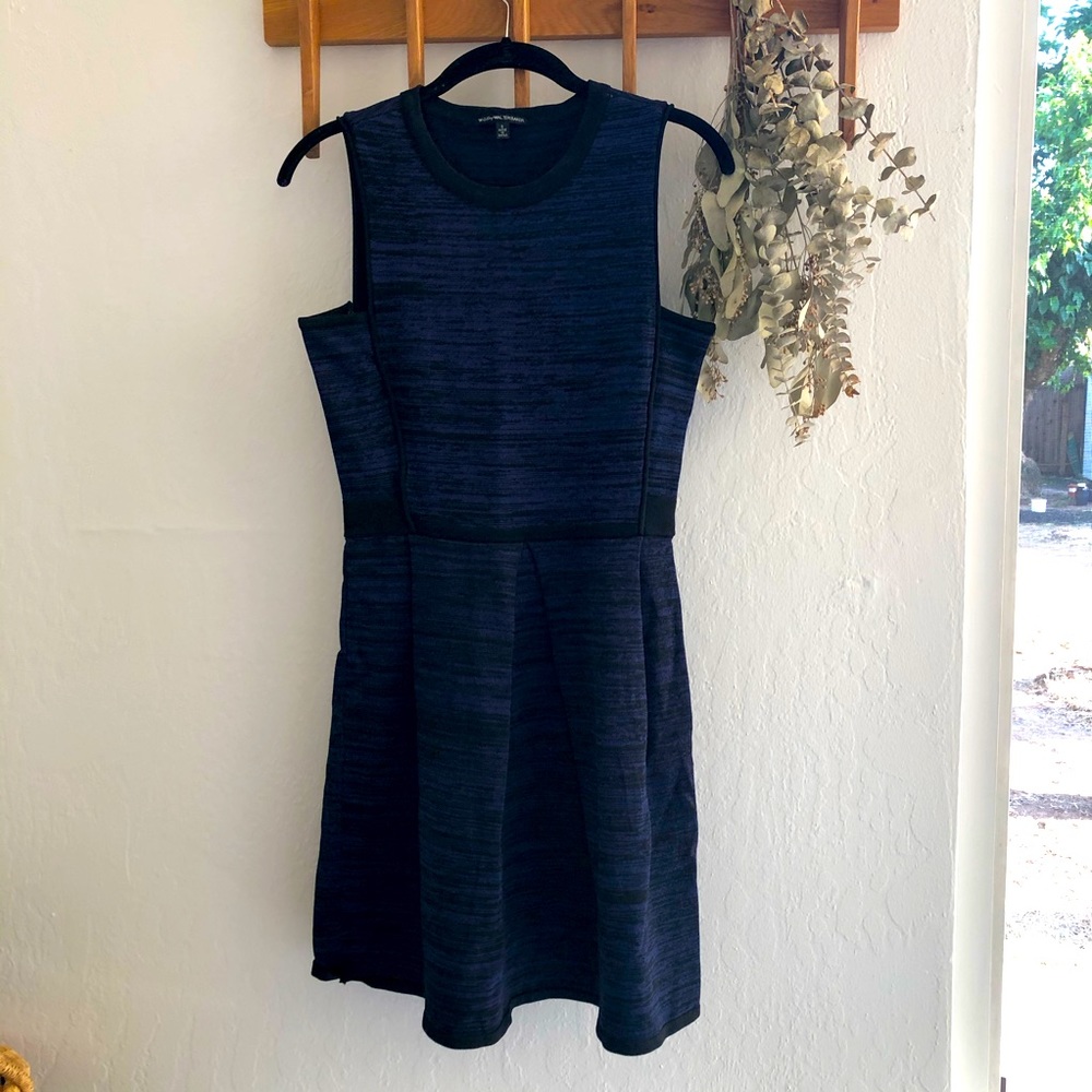 W-G-Bby by Walter baker black and navy dress SM
